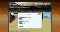 Desktop Screenshot of naturalstonepavers.org